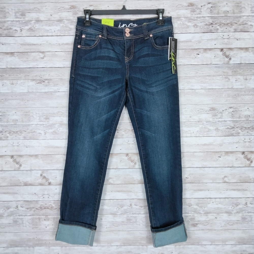 INC Womens Jeans Sz 0 Crop Regular Fit 852